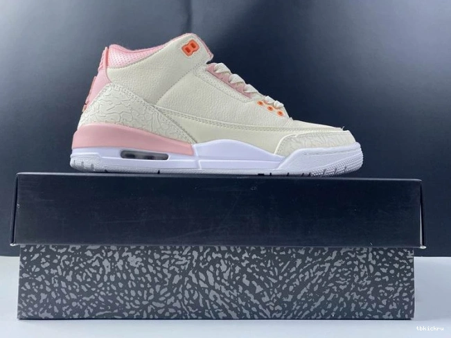 Cheap TBK Retro CK9246-116 Jordan Sail 3 Air Pink (W) Rust 0807